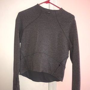 lulu lemon cropped long sleeve shirt